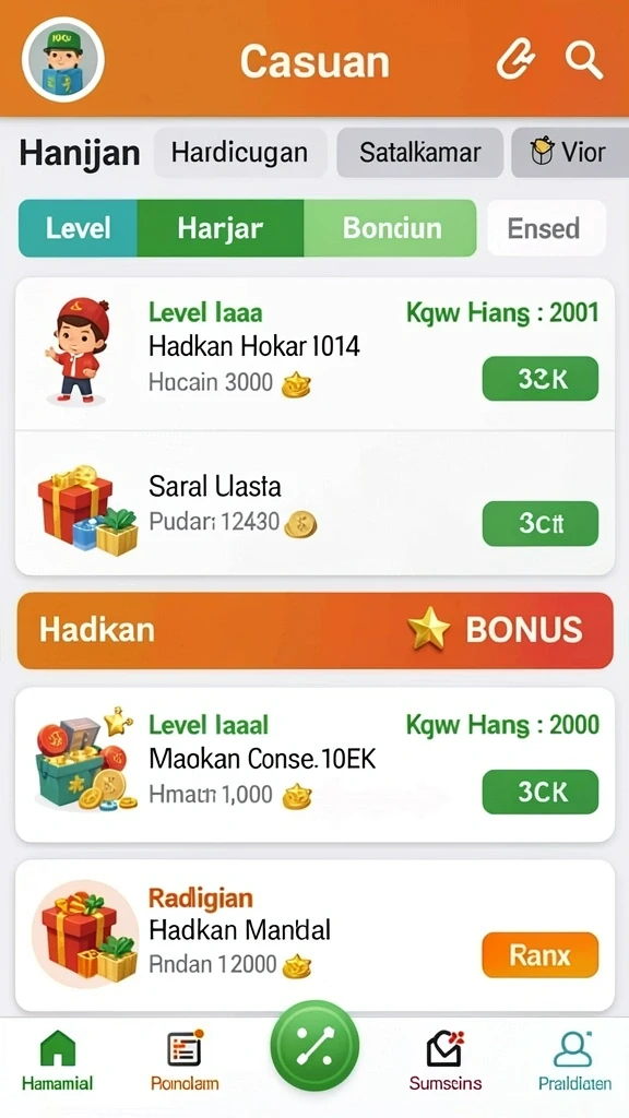 jago368 - Tampilan antarmuka yang menarik dan mudah digunakan.
