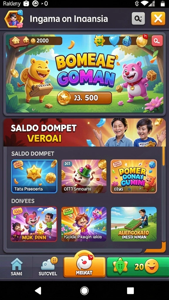 jp6789 - Screenshot menunjukkan level menantang dengan grafis yang menawan.