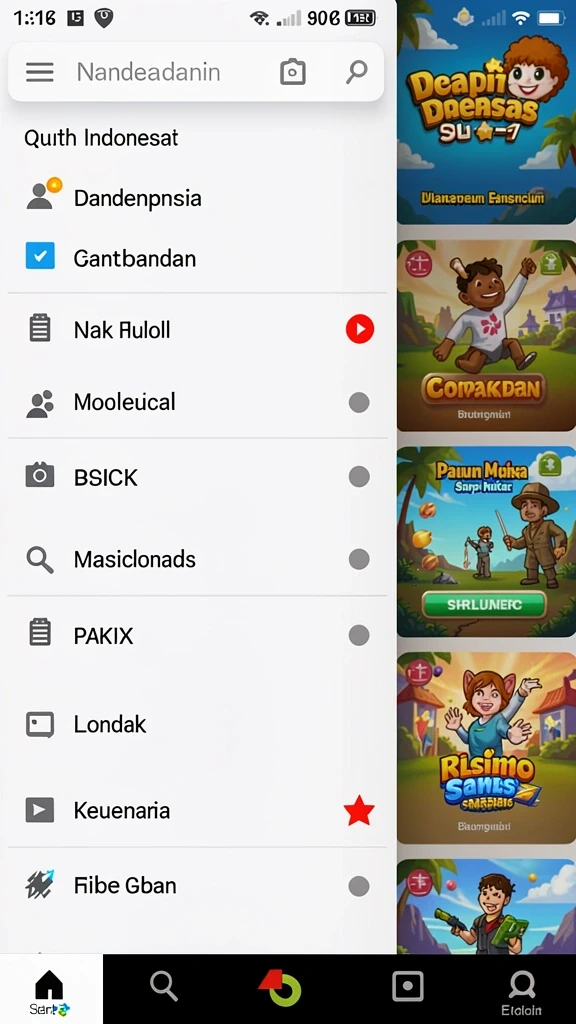 langit99 - Tampilan antarmuka yang menarik dan mudah digunakan.