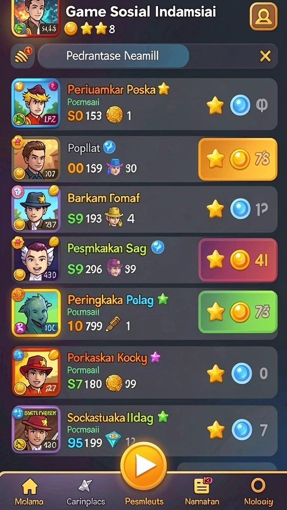 online138 - Tampilan awal aplikasi yang menarik dan intuitif.