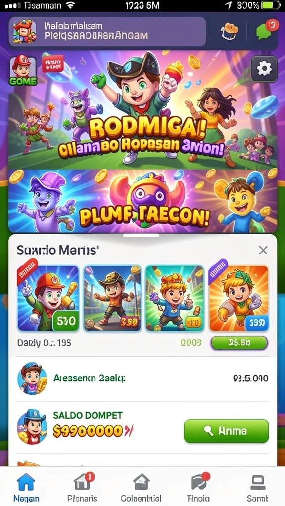 pgstar777 - Screenshot menunjukkan fitur bonus yang menguntungkan.