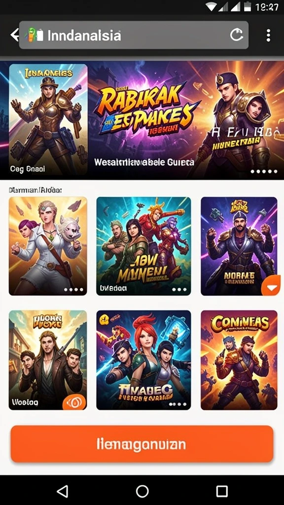 pgstar777 - Screenshot menunjukkan variasi tema permainan yang beragam.