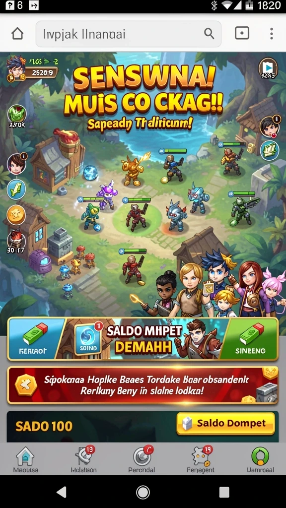 rsnok - Menampilkan salah satu karakter unik dalam RSNOK.